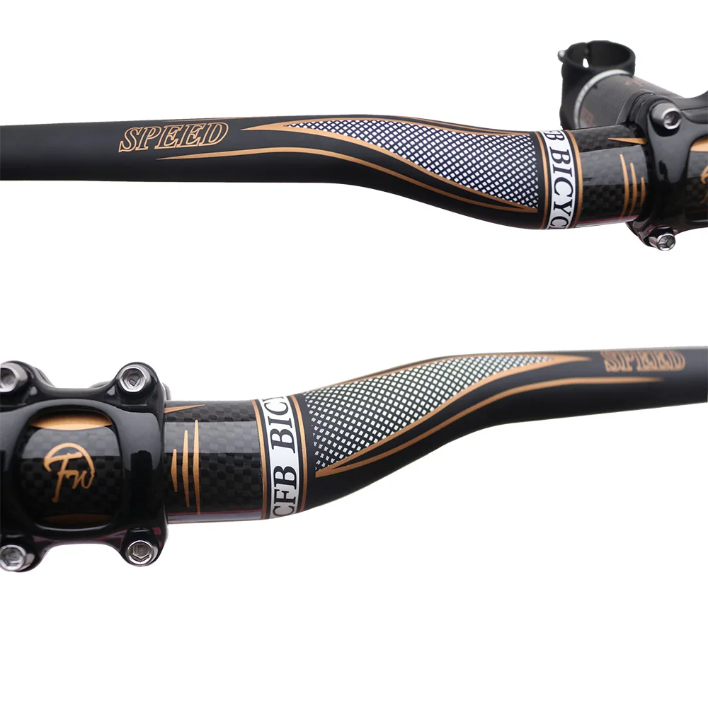 gold mtb handlebars