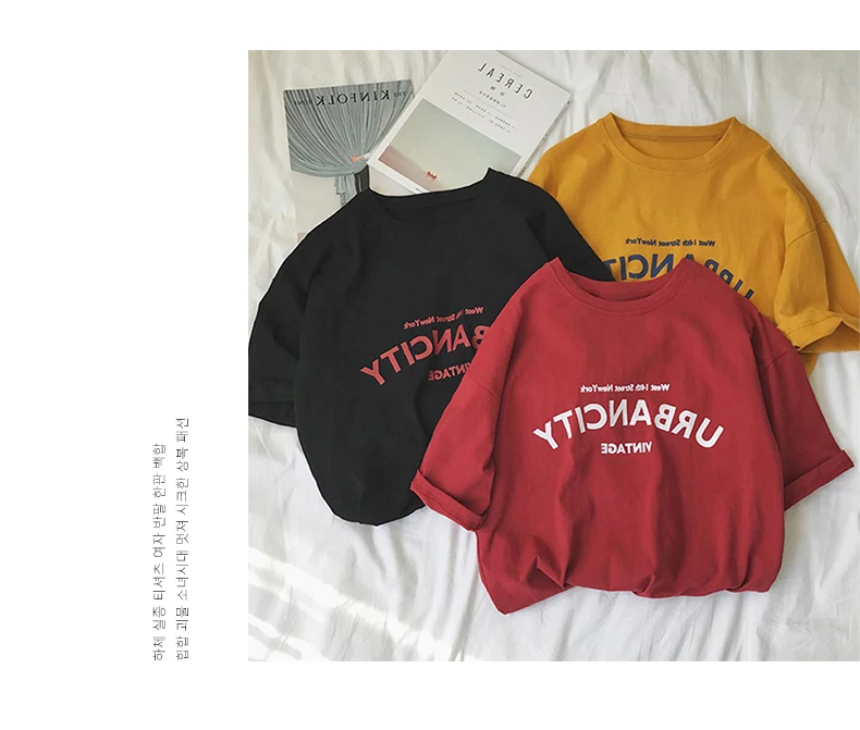 hot korean women cartoon printed graphic t shirt harajuku cartoon kawaii Fashion tee shirt ladies summer female basic tops tees