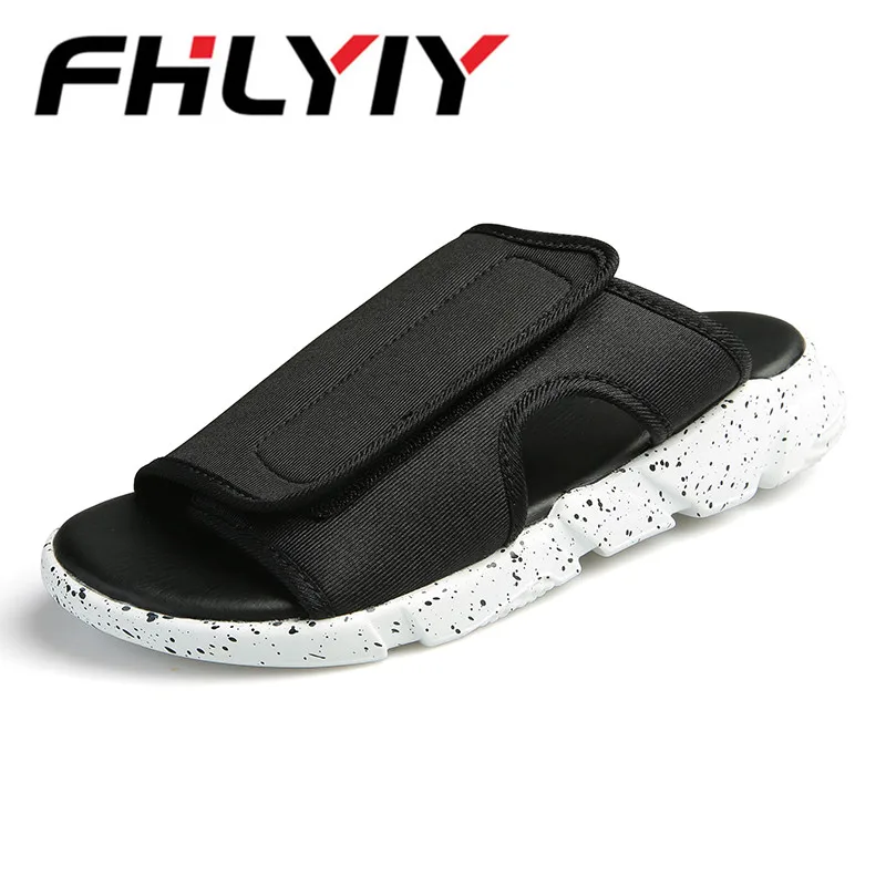 

New Arrival Slipper Summer Cool Breathable Men Flip Flops Korean Style Male Slipper Non-Slide Male Handmade Slippers Zapatos