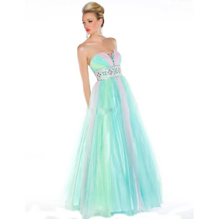 rainbow prom dresses for sale
