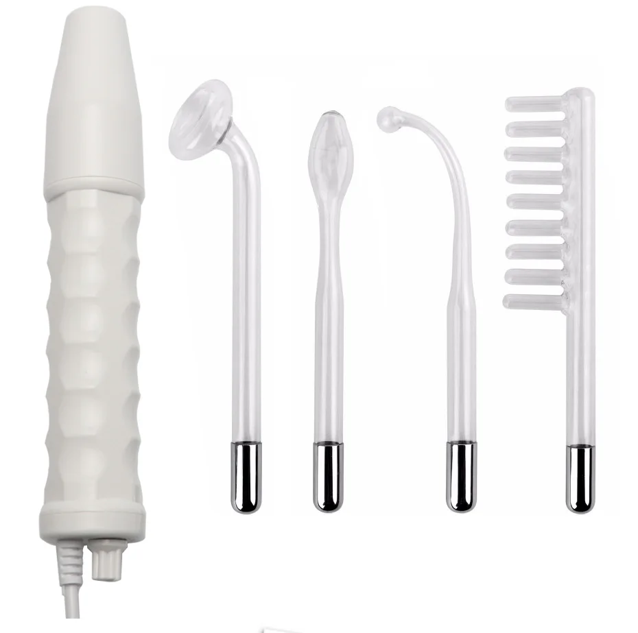 

Analgesia High Frequency Facial Skin Therapy Instrument Spot Remover Massage Beauty Skin Care Machine With 4pcs Glass Tube