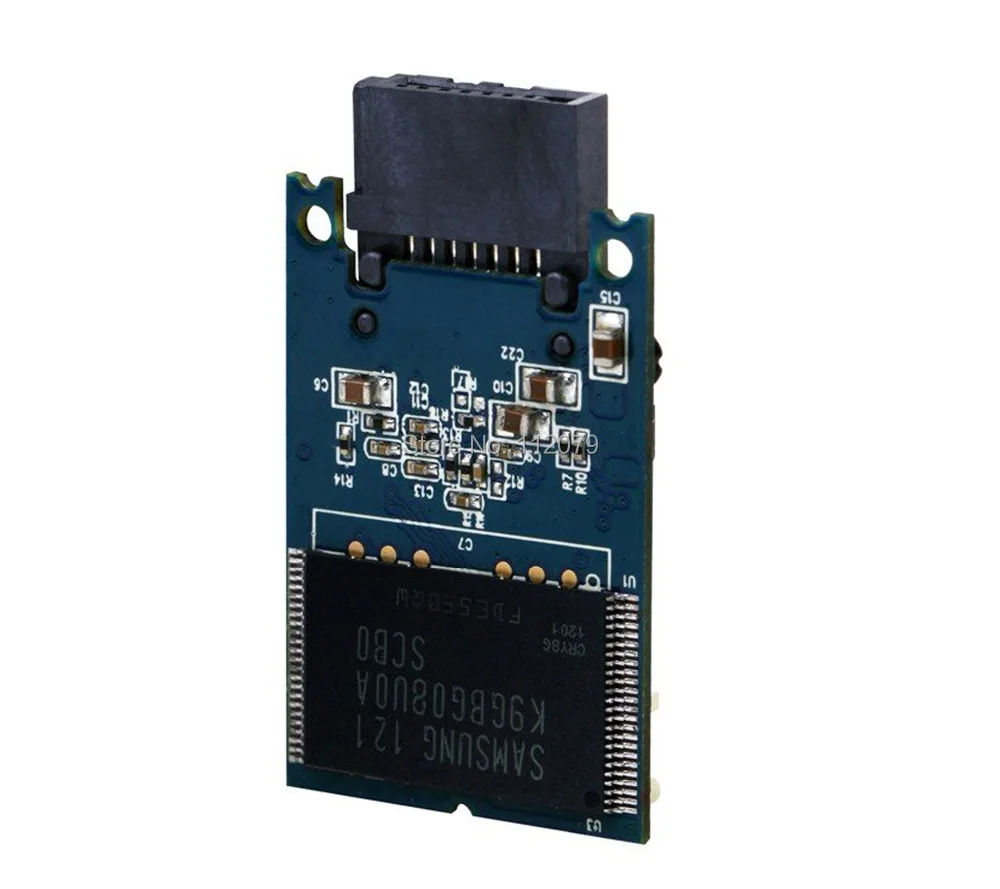 Новый SSD накопитель Kingspec SATA DOM 16 Гб (KDM SA.71 016GMJ) 1CH MLC 7 шпильки промышленные диск на