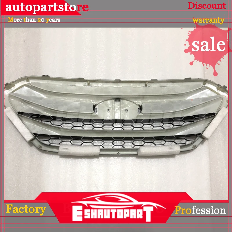 Автомобильный гоночный гриль для Hyundai ix35 Tucson 2010 2015 решетка радиатора из АБС
