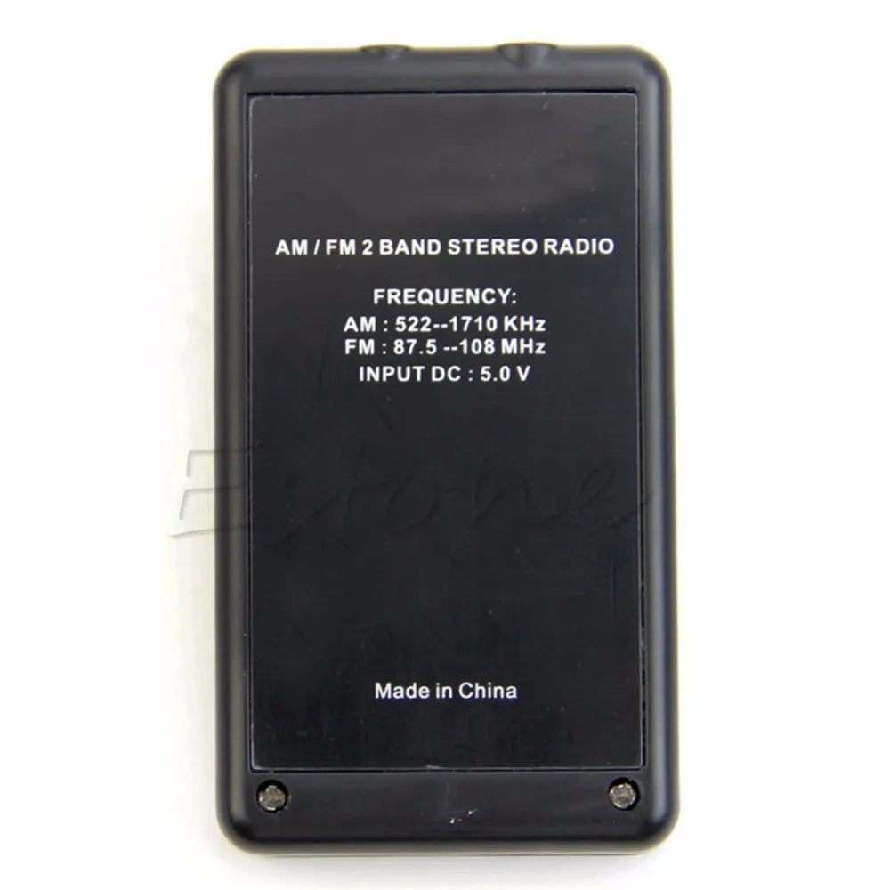 Купить портативный АМ/FM 2 цифровая настройка диапазон ФМ-радио ...
