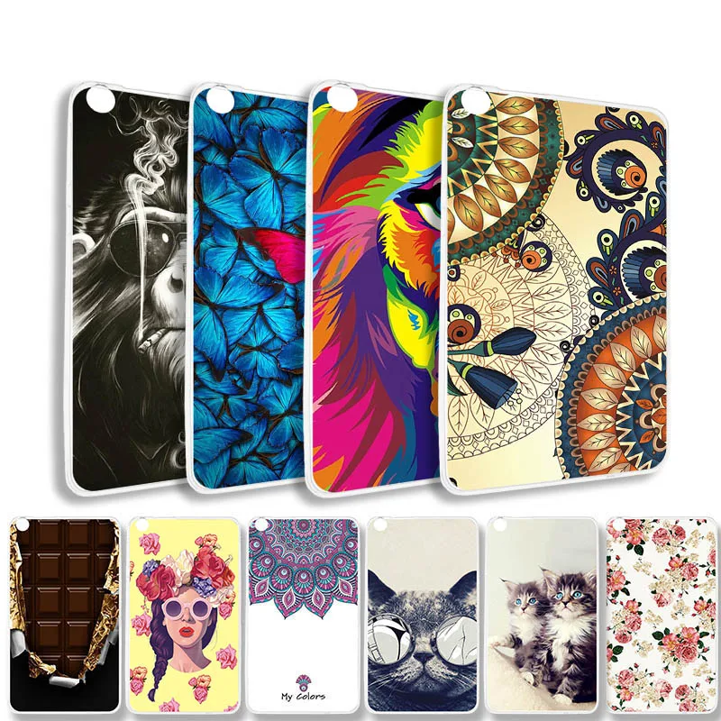

Painted Tablet Case For Asus FonePad 7 Case Silicone Soft Protective Cover For Asus Fonepad7 FE171CG FE171 7.0" TPU Bags Shell