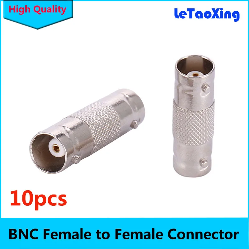 10pcs BNC Female to Female Inline Coupler Coax Connector Extender Coax