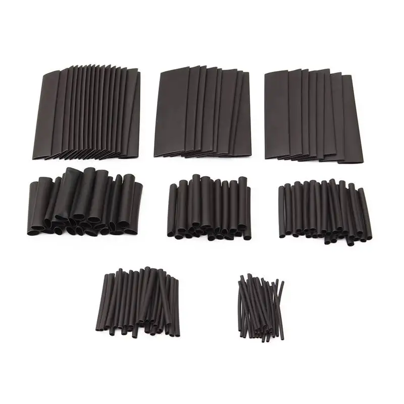 530 Pcs 2:1 Heat Shrink Tubing Kit Electric Insulation Heat Shrink Tube Kit I.890806392