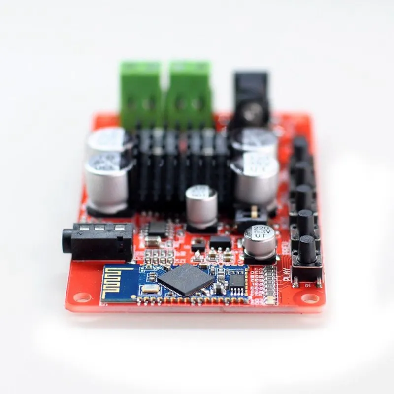 Лидер продаж TTKK Aux Tda7492P 50 Вт + беспроводной Bluetooth 4 0 аудио цифровой усилитель Чехол
