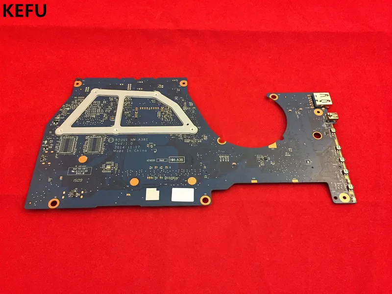 KEFU For Lenovo Laptop Motherboard WSR23Y WITH I5 CPU Processor NM-A381 5B20H35640 Full Tested