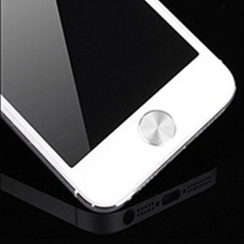 

New Fashion Colorful Aluminium Metal ID Home Button Sticker Protector Keypad Keycap Sticker For iPhone 6 6s 7 6s 7 plus