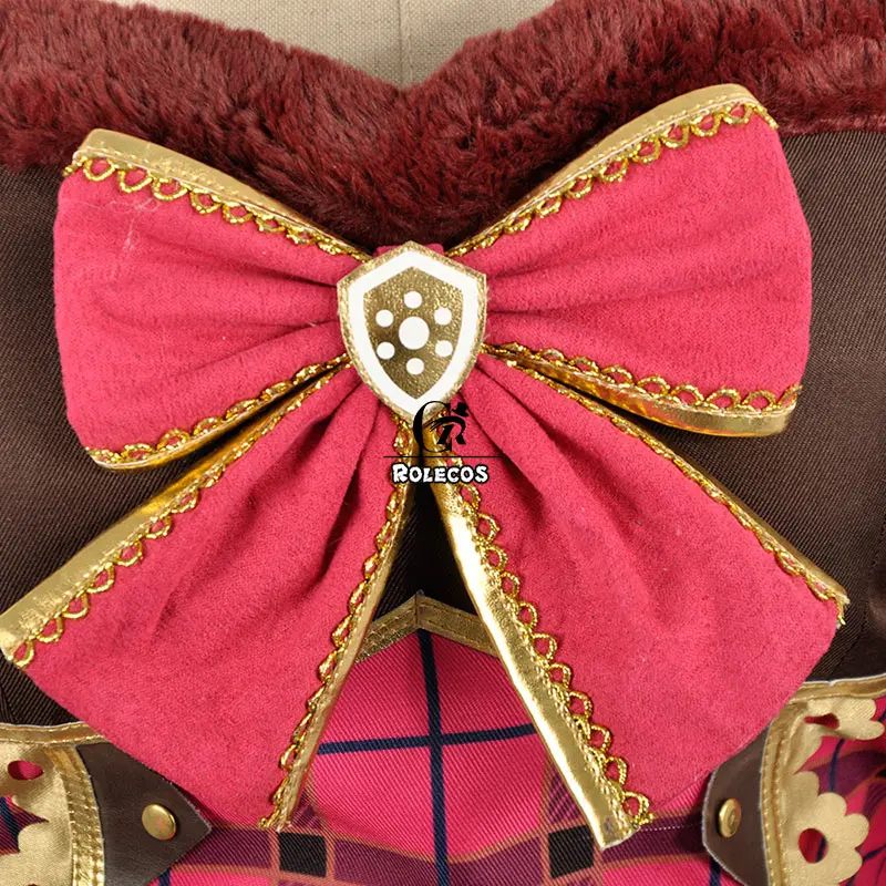 ROLECOS аниме Love Live Sunshine Мари охара Косплей Костюм Рождественский хор Пробуждение