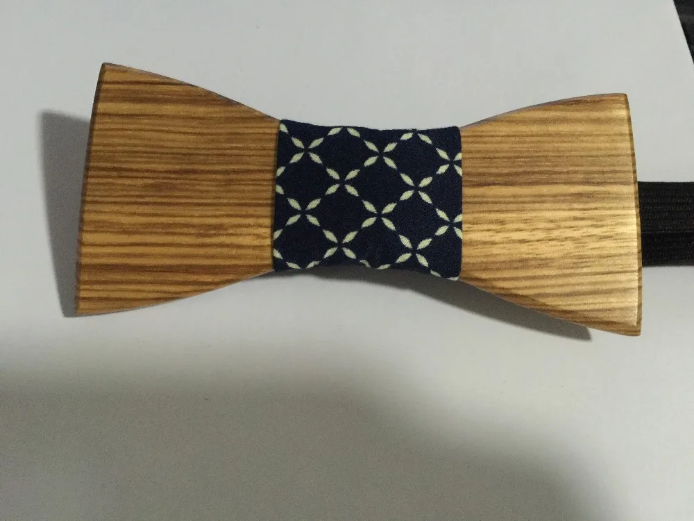 wooden ties men's European and American fashion essential style