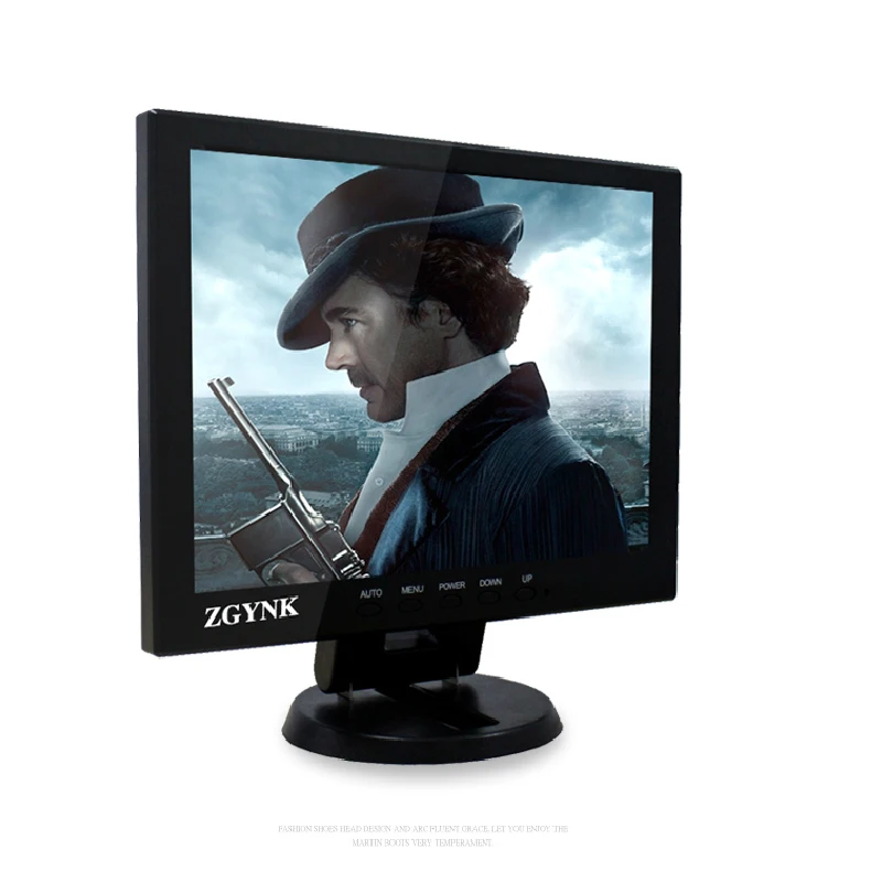 Two road 10.4 inch monitor video input interface BNC HDMI USB VGA industrial safety equipment hd LCD monitor computer monitors