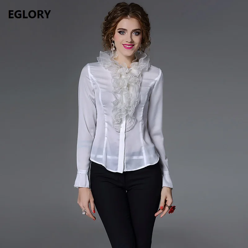 Mujeres moda Camisas 2018 Primavera Verano señoras organza floral patchwork  negro blanco color elegante Blusas y camisas mujer blusa|blouse  fashion|fashion blouseselegant blouse - AliExpress