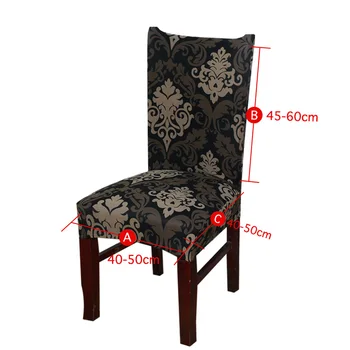 Floral Printing Stretch Elastic Chair Covers 8 Chair And Sofa Covers