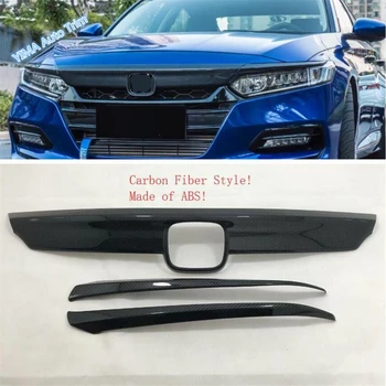

Lapetus Auto Styling Front Engine Around Hoods + Head Lights Lamp Eyelid Eyebrow Cover Trim Fit For Honda Accord 2018 - 2020 ABS