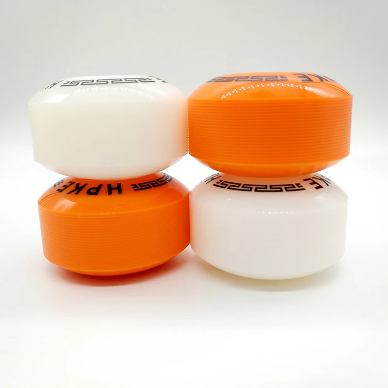 Бесплатная доставка скейтборд колеса pu супер отскок 4 шт. в упаковке 52*32 мм 100A orange белый