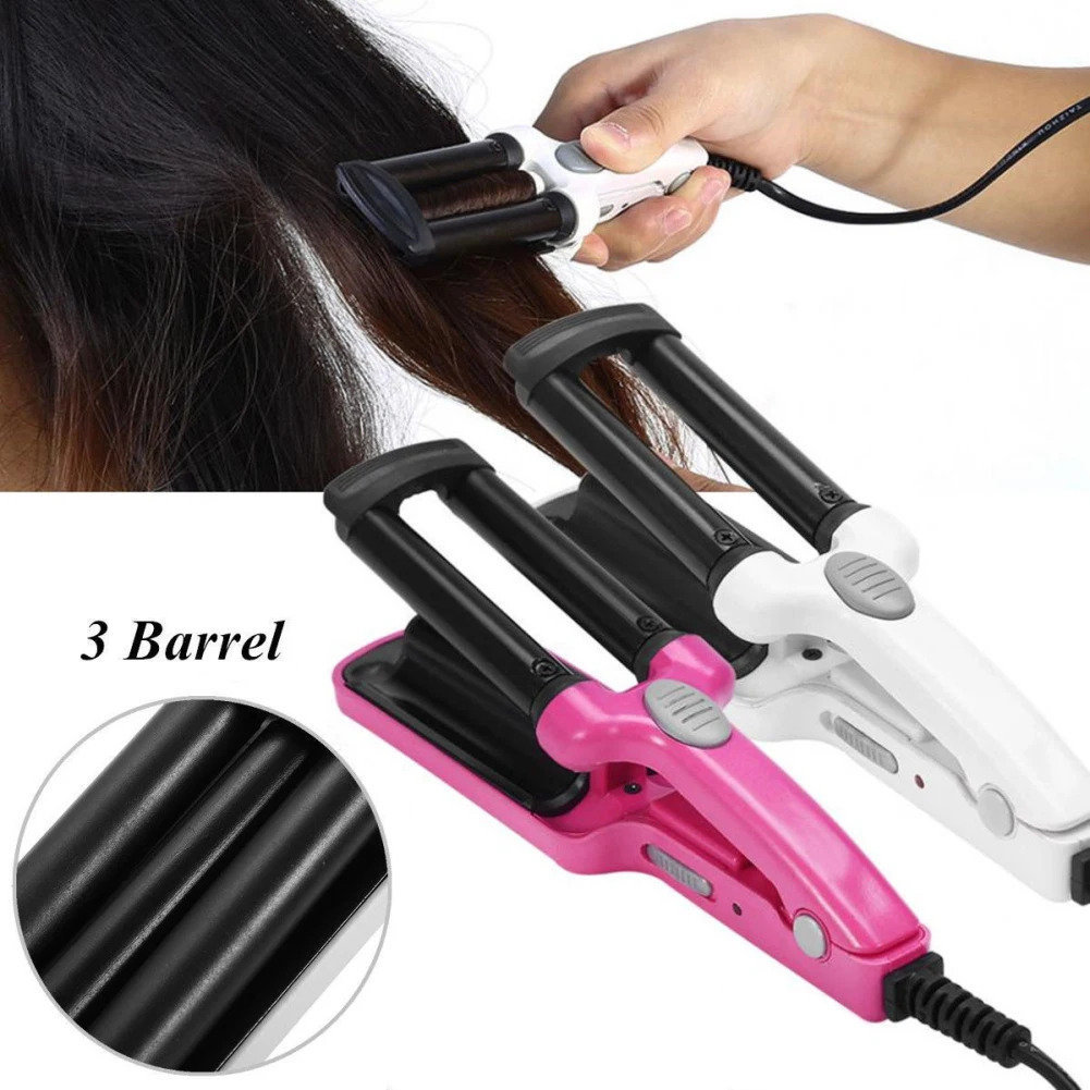

Dual-use Ceramic Hair Curler Crimper Heating Wave Hair Straighteners Fast Warm-up Crimper Hair Curler Corrugated Styling Tools