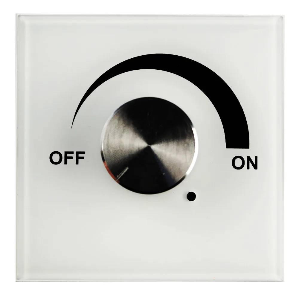 AC90 265V Input Wall panel LED 0 10V Knob Dimmer 0 10V Master for