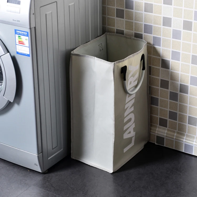 أكسفورد تخزين ملابس تعرقل المحمولة مقسم حقيبة الأمتعة حاوية سلة الغسيل أكياس لعبة طوي كبيرة للطي المنزل