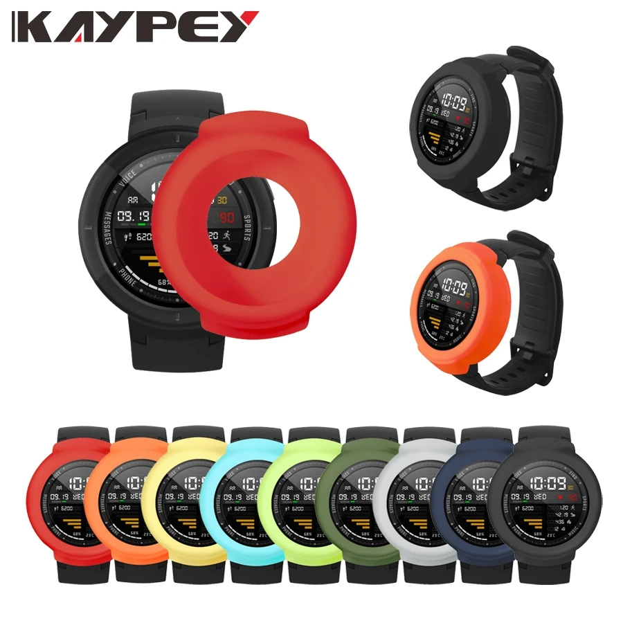 Custodia Protettiva In Silicone Morbido Per Huami Amazfit Verge 3 Custodie Protettive Per Xiaomi Huami Amazfit 3 Verge Lite Accessori