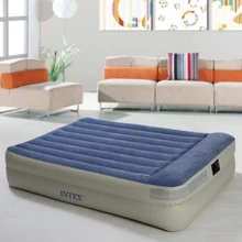 New double layer built-in pillow inflated mattress air cushion bed thickened charging bed Built in electric pneumatic pump