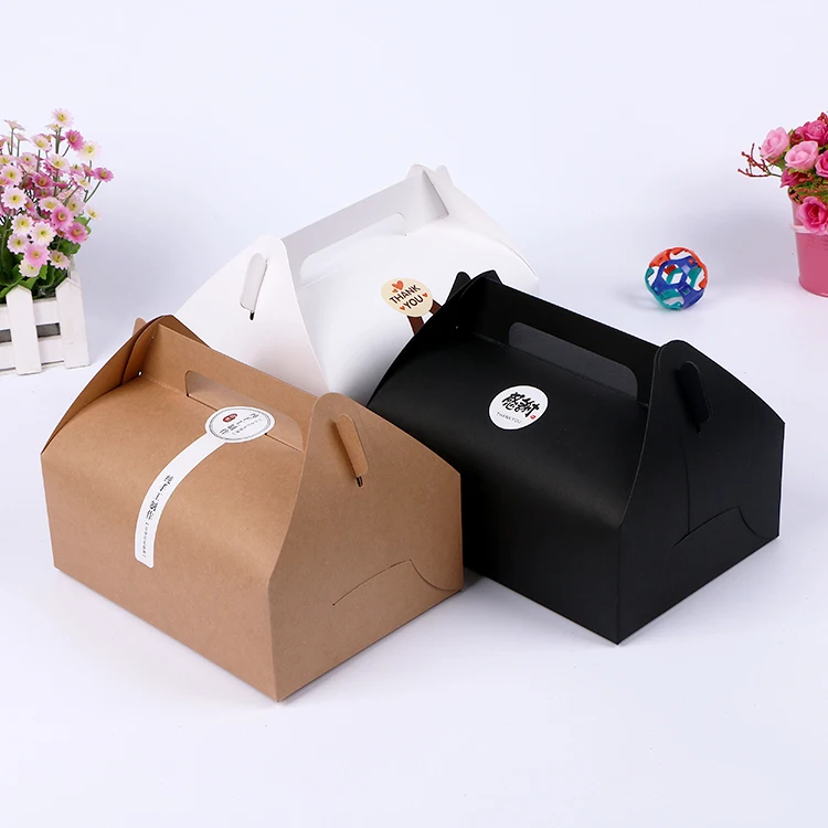 Aliexpress.com : Buy 20*15*8cm Kraft Paper Cake Box With ... Aliexpress.com : Buy 20*15*8cm Kraft Paper Cake Box With ...