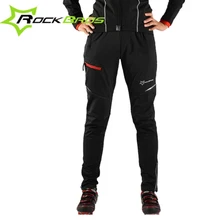 Длинные велосипедные штаны, зимние термоштаны для верховой езды, mtb cuissard, длинные велосипедные ветрозащитные велосипедные штаны Rockbros, велосипедные штаны 3XL 4XL