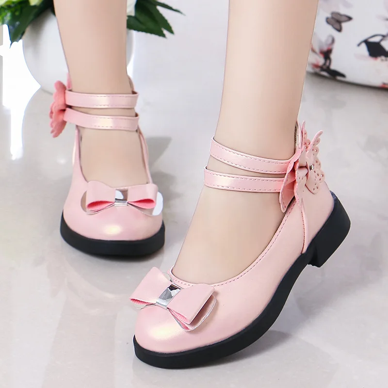 Girls Sandals Children Gladiator Sandals Kids Beach Shoes Patent Leather Sneaker 2019 Summer Little Girls Wedding Shoes