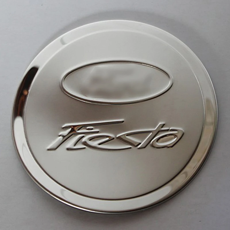 

fuel tank cover 1pc high quality stainless steel fuel tank cap car accessories modified decorations for FORD FIESTA 2009-2012