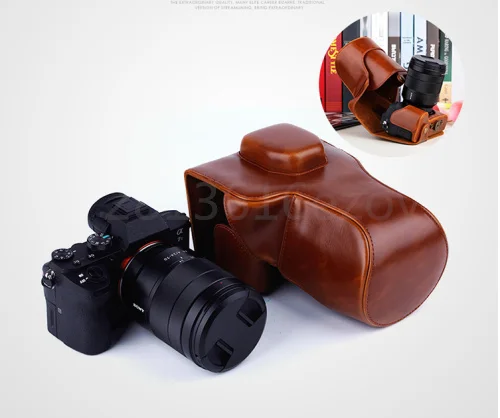 Кожаный ремешок для камеры для sony Альфа A7 Mark II A7-ii A7ii 24-70mm объектив Камера