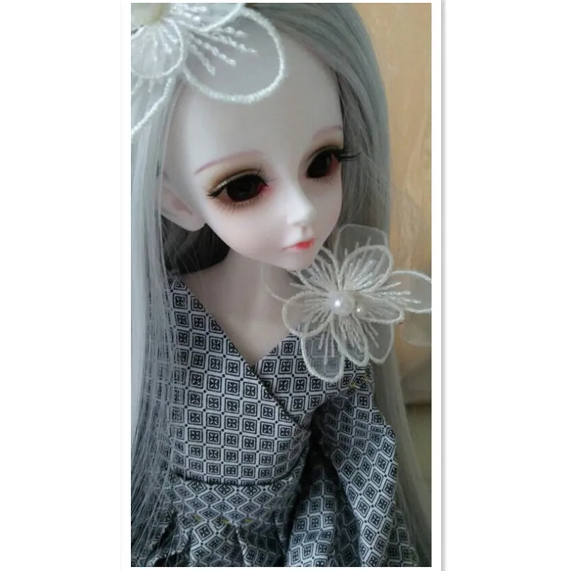 1/3 1/4 1/6 Bjd Sd кукольные парики Высокая температура провод длинные модные BJD супер