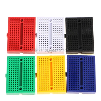 

SYB-170 Mini Solderless Breadboard with Buckle Test Panel Spliced Board Drop ship