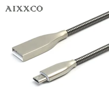 AIXXCO 5V2A High Quality Spring cable Fast Charging Data Sync Micro USB Cable for Samsung HTC LG Android For iphone 6 plus ipad