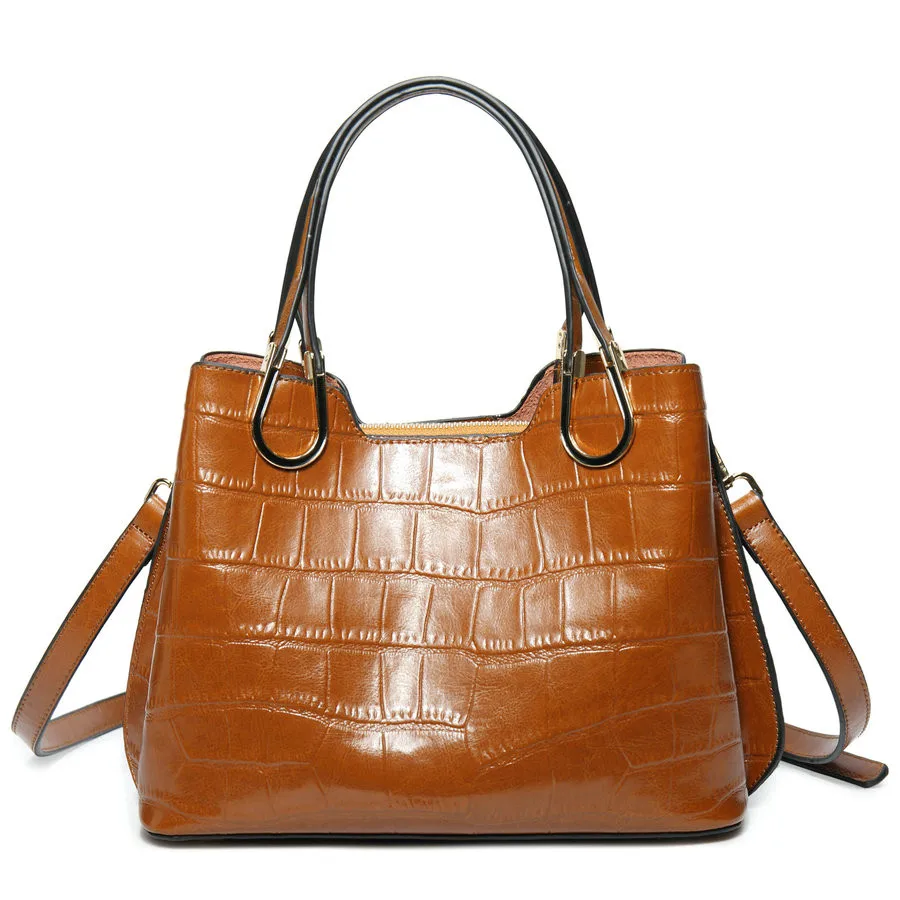 

Avant-garde personality 2018 Korean version of the new style leather handbag retro leather shoulder Messenger bag