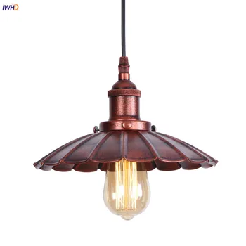 IWHD Style Loft Industrial Pendant Lighting Fixtures Kitchen Dinning Room Edison Vintage Light Hanging Lamp Luminaire Suspendu retro loft style water pipe lamp edison pendant light fixtures vintage industrial lighting for dining room hanging lamparas