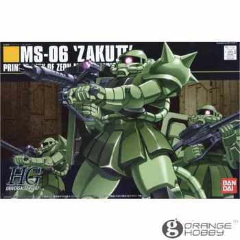 

OHS Bandai HGUC 040 1/144 MS-06 Zaku II Mobile Suit Assembly Model Kits