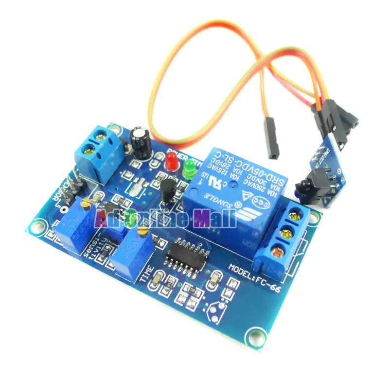 

5PCS/LOT DC 5V TCRT5000 Infrared Reflection Delay Relay Module