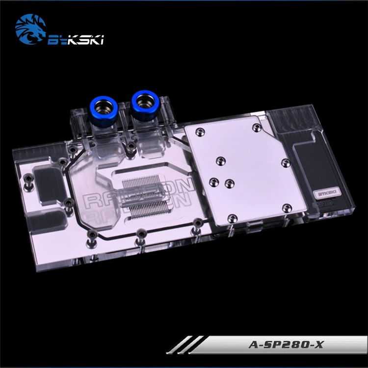 Bykski полный охват блок GPU воды для сапфир R9 280X HD7970 6G VXOC Графика карты A-SP280-X