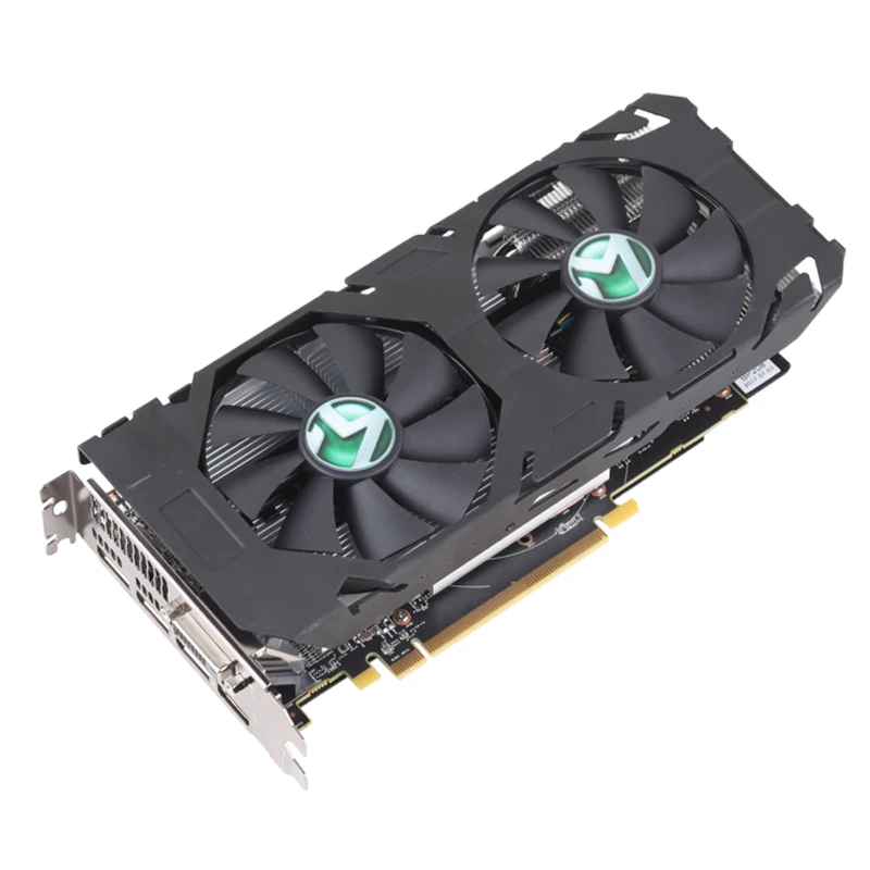 MAXSUN RX580 4 г Графика карты GDDR5 256bit 7000 мГц 2304units14nm PCI E 3 0X16 DirectX12 HDMI + * DP DVI Dual вентилятор