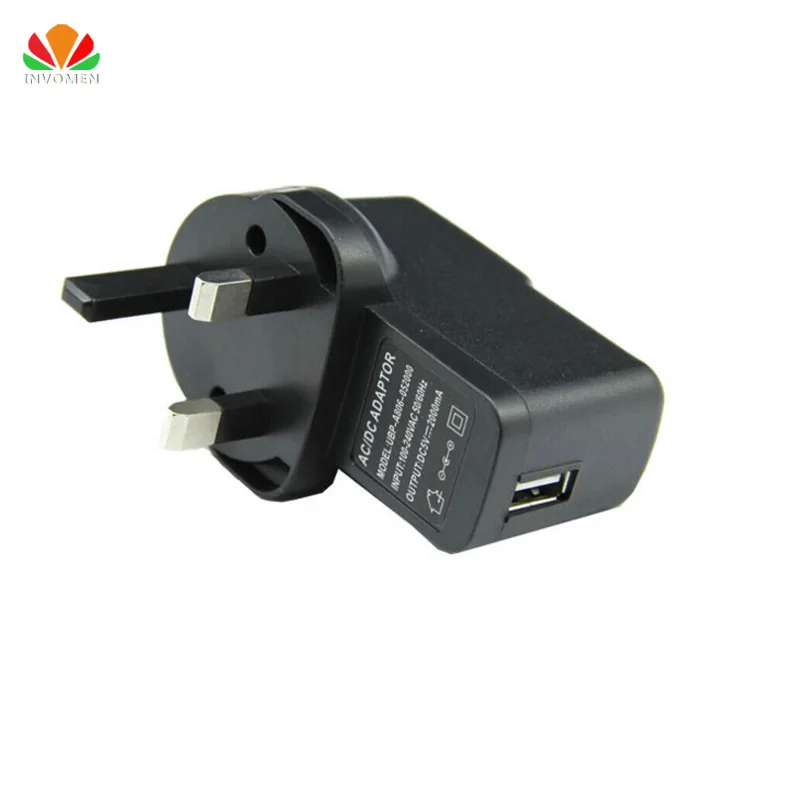 Universal mobile phone charger British UK PLUG USB Charger