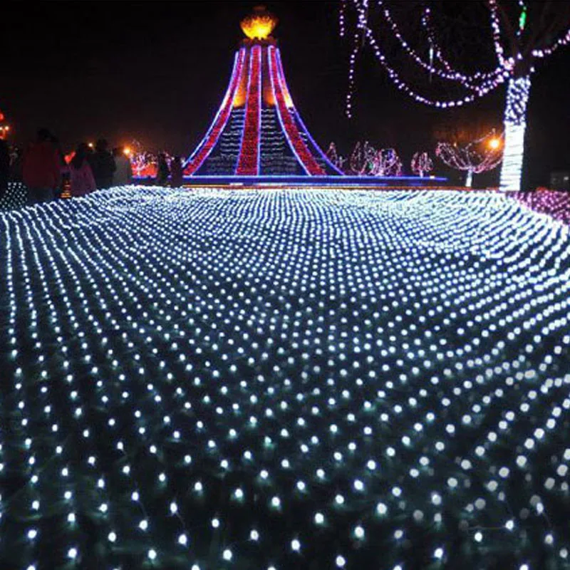 LED Net Light 1.5*1.5M 8 kinds of patterns weaving string lights Christmas lights Holiday light Garden Lamps LED Net Light 1.5*1.5M 8 kinds of patterns weaving string lights Christmas lights Holiday light Garden Lamps