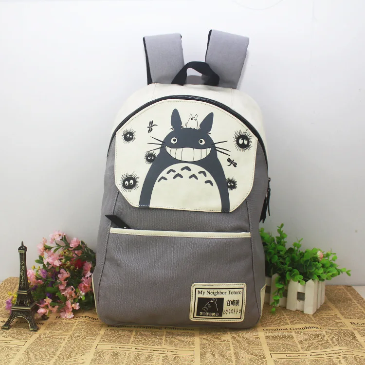 

Kawaii Children Student Cartoon Backpacks gld3 Cloth Casual Shoulder bag High Quality Canvas My Neighbor Totoro School Bags