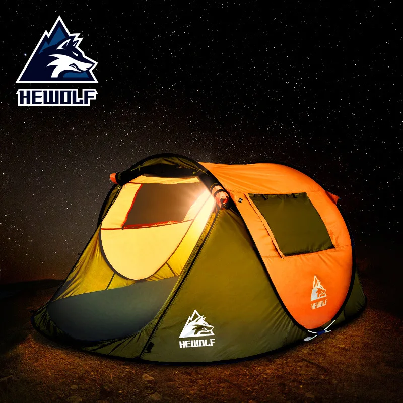 

Portable Automatic Tents Waterproof Camping Hiking Beach Tent Throwing Pop Up Large Family Tents For Outdoor Recreation