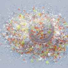 Новое поступление устойчив к растворителям не кудрявые не выцветают красивые блестки смесь для DIY смолы ювелирные изделия