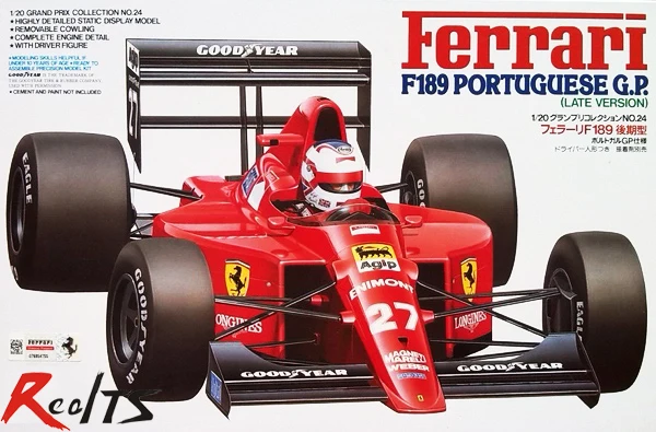 

RealTS Tamiya 20024 1/20 F189 Portuguese GP Late