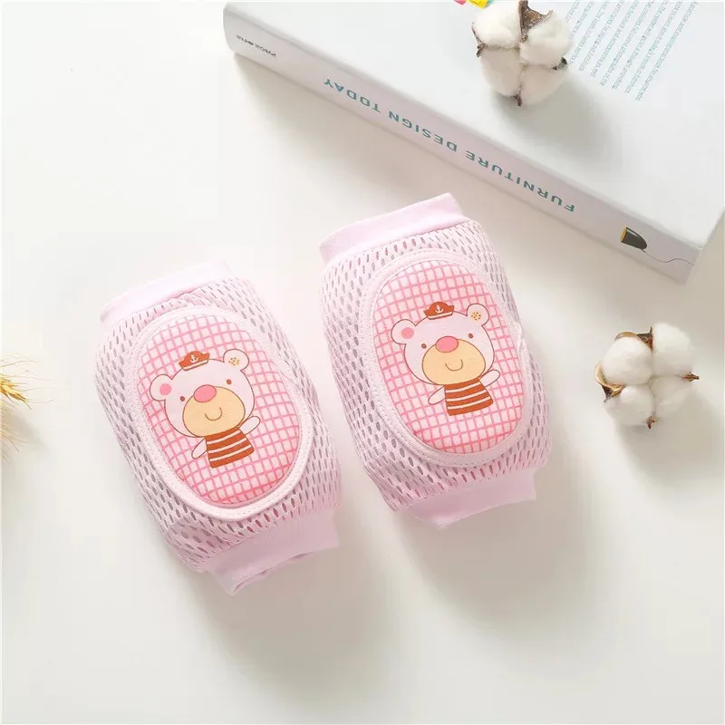 beat pink Детский наколенник для малышей, детский протектор с рисунком милых животных, наколенник для детей, сетка для ног согревающий до колена, покрытие - Цвет: beat pink
