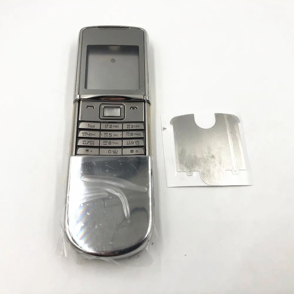  RTBESTOYZ For Nokia 8800SE 8800 Sirocco New Full Housing Cover Case Russian English Keyboard Black 