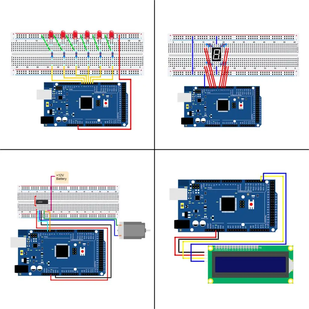 LAFVIN Mega 2560 Project стартовый комплект для Arduino UNO R3 Mega328 с обучающим