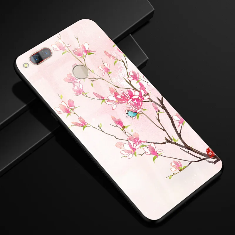 Для zte Nubia Z17 Mini чехол силиконовый бампер из закаленного стекла+ Жесткий PC задняя крышка для Nubia Z17 Mini Z17Mini чехол для телефона s Coque - Цвет: 27